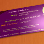 Carte cadeau La Truffe Tranquille (Montant libre)